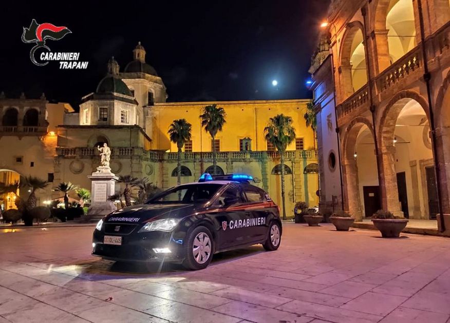 Pattuglia dei Carabinieri Trapani, fotografia illustrativa della fonte