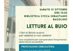 Alcamo, la biblioteca Bagolino apre le porte all’inclusione: letture al buio e storie animate per tutti