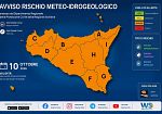 Allerta arancione per la giornata di sabato 10 ottobre