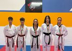 ​Fighter Taekwondo Mazara: conquistati tre ori e un bronzo al Tuscany open di combattimento