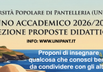 UNIPANT: al via la selezione delle proposte didattiche per l’Anno Accademico 2026/2027