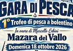 Pesca e solidarietà: a Mazara il primo Trofeo a bolentino in onore di Marcello Erbini