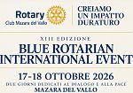 ​Mazara, il 17 e 18 ottobre la XIII edizione del “Blue Rotarian International Event”: rotta verso la pace