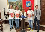 A Palazzo Municipale i Campioni Europei marsalesi di Vela d’altura