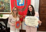 Marsala celebra Angelica Giacomazzi: la sindaca Patti riceve la giovane laureata vincitrice del “Premio America Giovani”