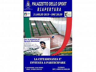 il-prossimo-2-luglio-la-riapertura-del-palazzetto-dello-sport-ospite-deccezione-ignazio-boschetto