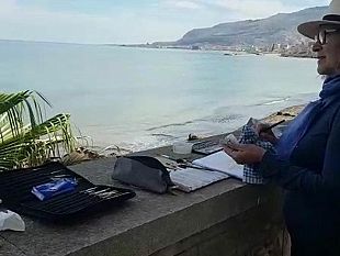 trapani-in-citta-un-gruppo-di-acquerellisti-di-tutta-italia-per-dipingere-le-bellezze-del-nostro-territorio