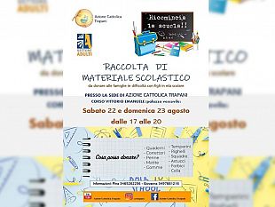 ritorno-alle-scuole-lazione-cattolica-di-trapani-organizza-raccolta-di-materiale-scolastico