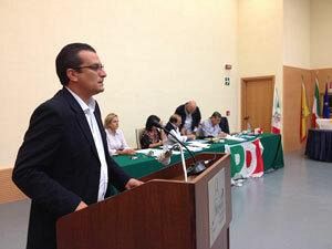 il-segretario-del-pd-mazarese-francesco-de-blasi-fra-i-partecipanti-alla-convenzione-nazionale-del-pd