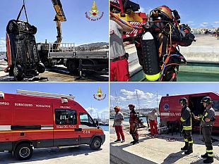 castellammare-del-golfo-recuperata-lautomobile-caduta-nel-porto-salvi-i-due-occupanti-nella-notte
