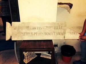 castelvetrano-ritrovata-la-lapide-del-1874-che-era-posta-all-ingresso-del-primo-museo-selinuntino