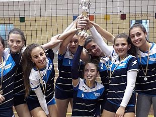 le-ragazzine-della-castelvolley-campionesse-provinciali-under-13