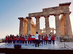 il-coro-doremi-al-parco-archeologico-di-selinunte-per-la-4th-europiade-2018