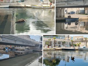 mazara-resti-di-una-piccola-imbarcazione-nel-porto-canale-un-pericolo-per-la-navigazione