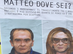 messina-denaro-travestito-da-donna-manifesti-a-palermo