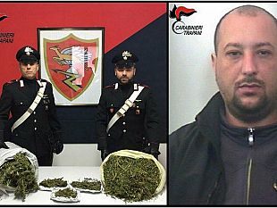 marsala-nascondeva-a-casa-oltre-4-kg-di-marijuana-arrestato-dai-carabinieri-un-pregiudicato-marsalese-gia-agli-arresti-domiciliari