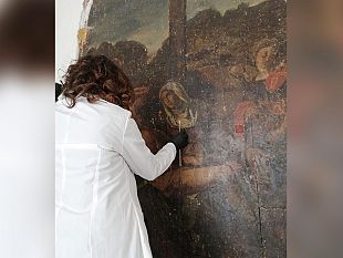trapani-al-via-il-restauro-di-un-dipinto-del-1500