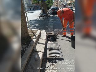 alcamo-iniziata-la-pulizia-delle-caditoie-del-territorio-urbano
