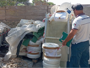 trapani/favignana-rimosse-attrezzature-da-spiaggia-abusive-dal-lido-burrone