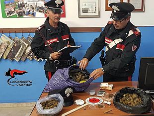 trapani-controlli-dei-carabinieri-due-arresti-per-droga-ed-uno-per-evasione