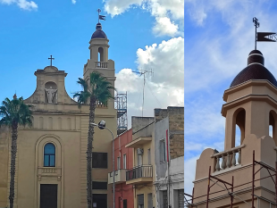 mazara-parrocchia-cristo-re-completati-i-lavori-sul-campanile