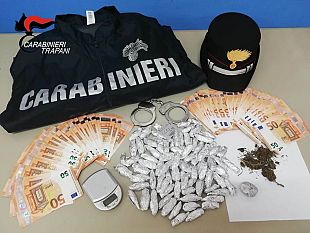 trapani-spaccio-di-droga-i-carabinieri-arrestano-due-persone