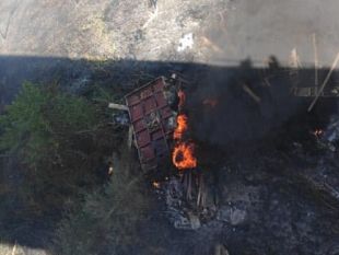 tragico-incidente-sulla19-palermo-catania-camion-precipita-e-prende-fuoco-morto-un-uomo-di-marsala