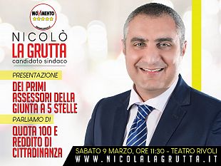 m5s-evento-al-rivoli-su-reddito-di-cittadinanza-pensione-di-cittadinanza-e-quota-100-la-grutta-presenta-i-primi-assessori-della-giunta