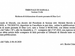 tribunale-di-marsala-richiesta-di-dichiarazione-di-morte-presunta-di-dino-levi