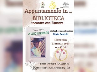 custonaci-lappuntamento-in-biblioteca-franco-agate-presenta-il-suo-libro-di-poesie