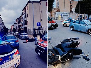 trapani-scontro-auto-scooter-allalba-feriti-due-17enni