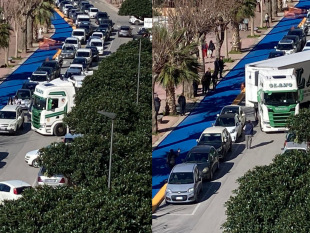 mazara-traffico-in-tilt-sul-lungomare-mazzini-tir-ha-difficolta-a-fare-manovra-per-via-della-careggiata-ristretta
