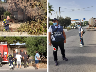 supporto-protezione-civile-di-marsala-per-spegnere-incendio-in-via-trapani