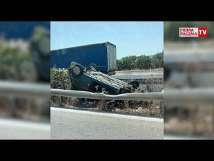 trapani/video-incidente-sullautostrada-a29-elisoccorso-in-azione