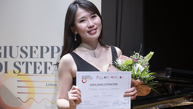 Saori Sugiyama dal Giappone vince il XX Concorso lirico internazionale “Giuseppe Di Stefano”