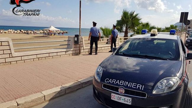 Trapani, controllo straordinario del territorio dei Carabinieri: 2 denunce e sanzioni amministrative
