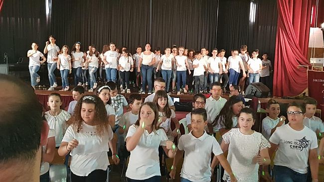Percorsi di educazione musicale all’Auditorium “Ruggero Settimo”: in scena body percussion, ritmo, voce ed emozioni.