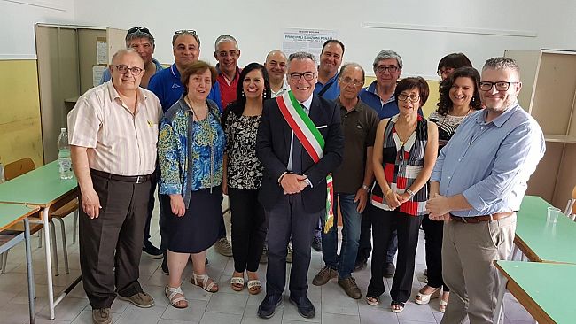 Il sindaco Nicolò Catania è stato proclamato dell’adunanza dei presidenti di seggio.