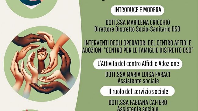 Custonaci, giorno7 febbraio insieme per trattare il tema dell'affidamento familiare