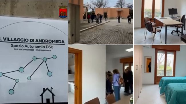 ​Trapani, inaugurato “Il Viaggio di Andromeda” per 12 adulti con disabilità