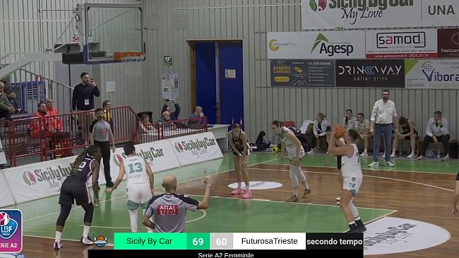 Basket femminile: la Sicily by Car ci prende gusto. Seconda vittoria consecutiva in A2