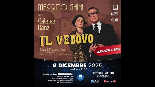 Rinvio spettacolo al Teatro Impero: 