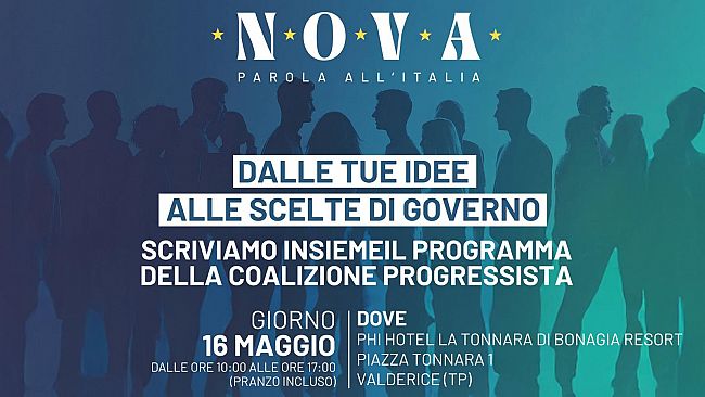 ​“Nova 2026”, arriva a Trapani l’iniziativa del M5S per costruire il programma di governo dal basso