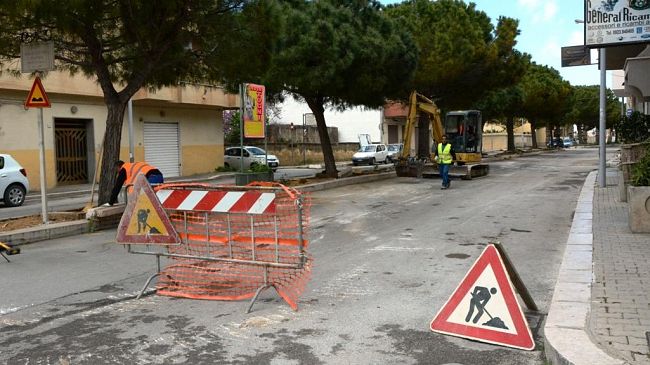 Mazara, da lunedì interventi di manutenzione di un tratto della SS 115