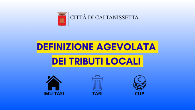 Caltanissetta, Definizione Agevolata: attiva la piattaforma online per presentare la domanda di adesione
