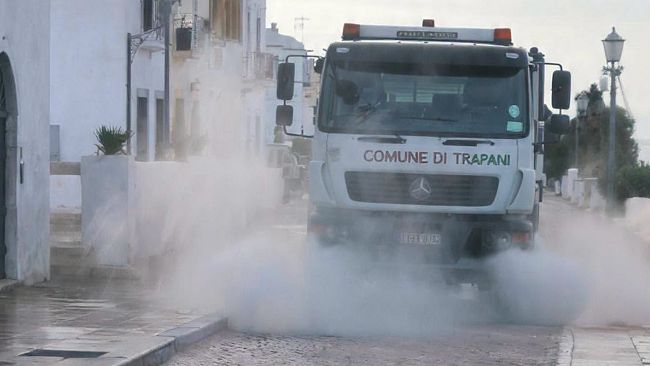 ​Trapani, lavaggi di strade e piazze: nuovo programma estivo