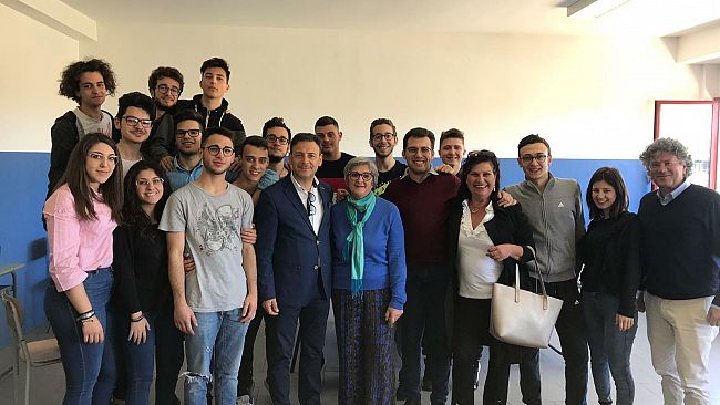 Visita del sindaco dott. Salvatore Quinci all’ IIS “F. Ferrara”