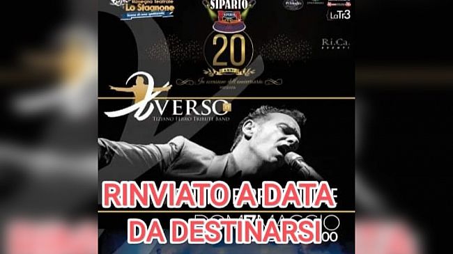 Marsala, rinviato a data da destinarsi il concerto “Ferro” dei XVerso