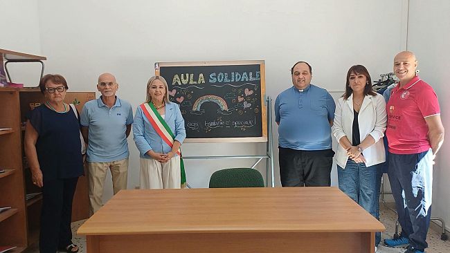 ​Custonaci, inaugurata aula solidale al Centro Diurno