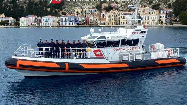 ​La M/V CP 330 della Capitaneria di Porto di Trapani rientra dalla missione operativa in Grecia